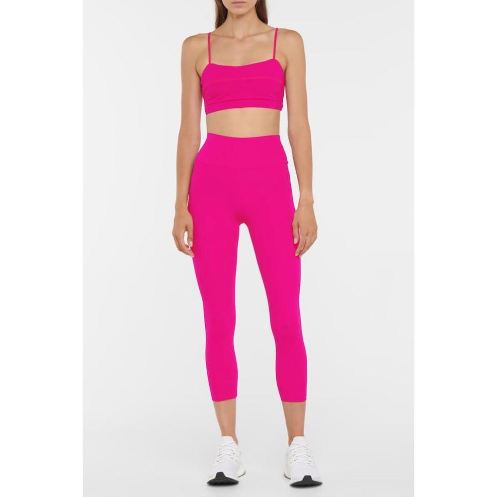 NEW LANSTON hypnotic cropped legging in fuchsia